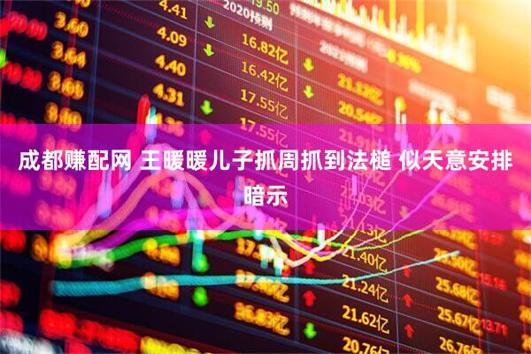 成都赚配网 王暖暖儿子抓周抓到法槌 似天意安排暗示