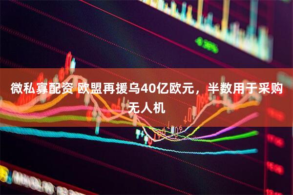 微私寡配资 欧盟再援乌40亿欧元，半数用于采购无人机